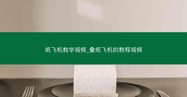 纸飞机教学视频_叠纸飞机的教程视频