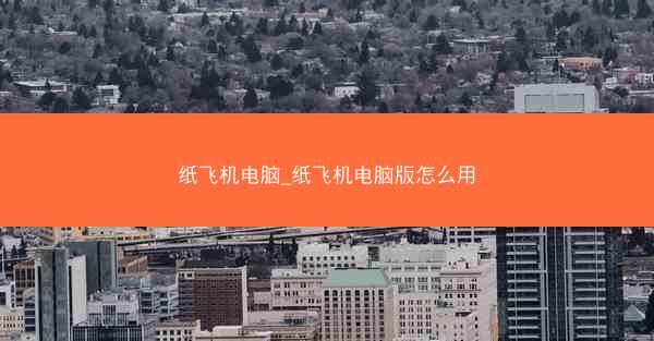 纸飞机电脑_纸飞机电脑版怎么用