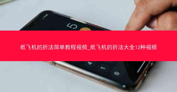 纸飞机的折法简单教程视频_纸飞机的折法大全12种视频